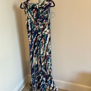 Chico’s Maxi Dress Purples/Blues